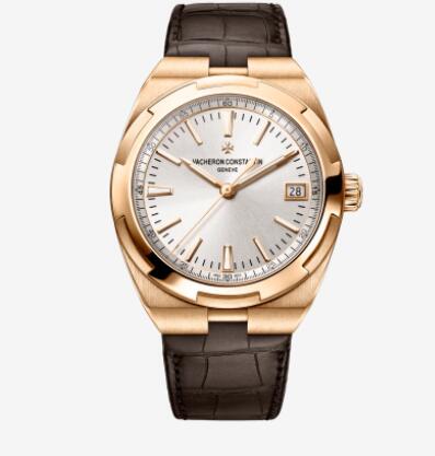 Vacheron Constantin Overseas self-winding 18K 5N pink gold Replica Watch 4500V/000R-B127