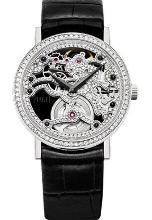 Piaget Altiplano Ultra-Thin Skeleton Replica Watch 34 mm G0A39122