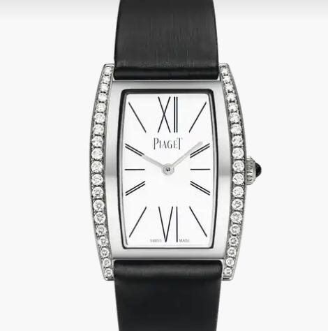 Replica Piaget Limelight tonneau-shaped Diamond White Gold Watch Piaget Women Luxury Watch G0A41189