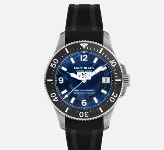 MONTBLANC ICED SEA 0 OXYGEN DEEP 4810 Replica Watch MB133268