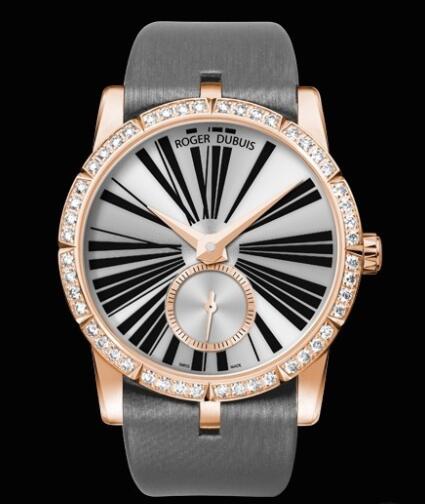 Replica Roger Dubuis Watch Excalibur 36 Automatique Joaillerie RDDBEX0275 Or Rose - Diamonds