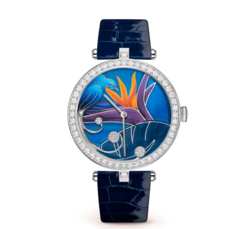 Replica Van Cleef & Arpels Lady Arpels Jour Nuit Oiseaux de Paradis VCARO4JC00