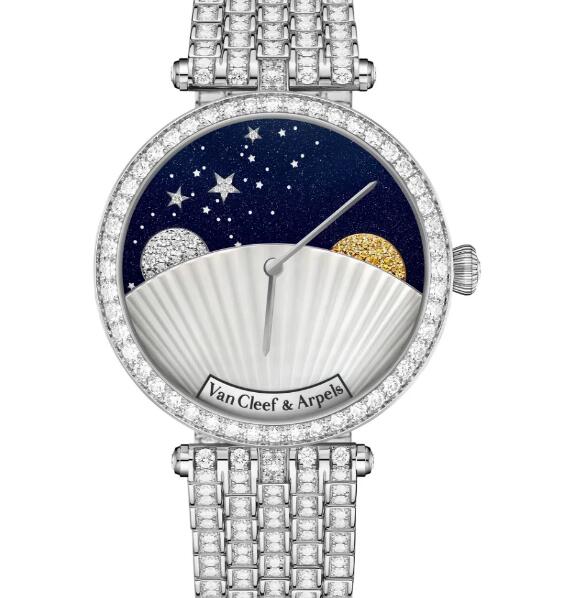 VAN CLEEF & ARPELS Lady Arpels Jour Nuit Replica Watch VCARPBKH00