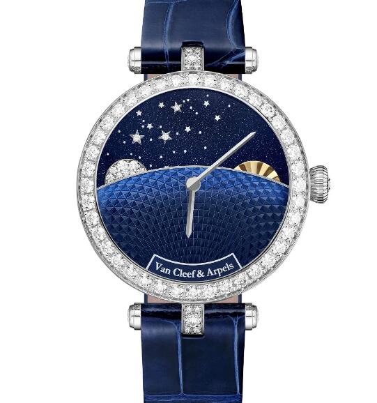 VAN CLEEF & ARPELS Lady Jour Nuit Replica Watch VCARPBLR00